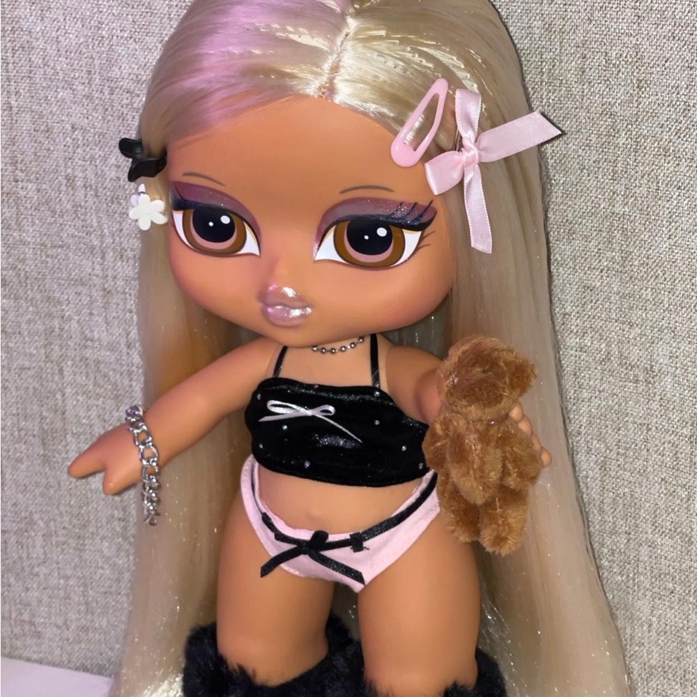 Fashion Doll with Blonde Hair and Accessories
